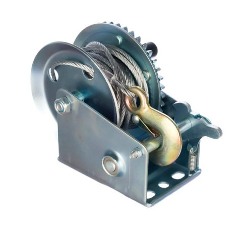 Ручная барабанная лебедка TOR TOR ЛФ-1200 (FD) г/п 0,5 т, длина троса 10 м 113051