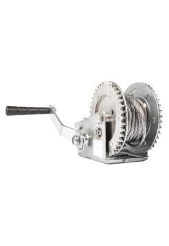 Ручная барабанная лебедка TOR ЛН-1200 (LHW) г/п 0,5 т, длина троса 10 м 113052