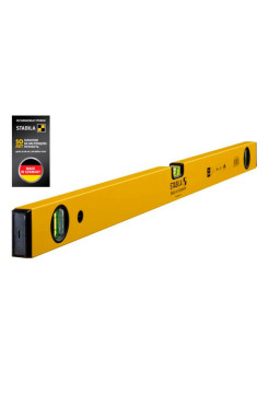 Уровень STABILA тип 70-2, 80см, 3 глазка, точность 0,5 мм/м 14188
