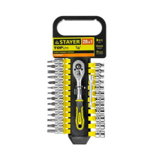 Набор Stayer STANDARD 1/4", 28 предметов 27754-H28
