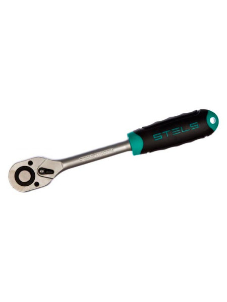 Ключ-трещотка 1/2", 72 зуба, с быстрым сбросом, CrV STELS 14027