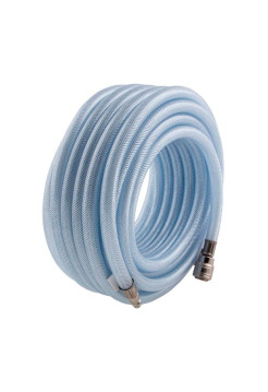 Шланг пневматический ПВХ армированный (10x16 мм; 15 м; 18 бар; быстросъем) STELS 57025
