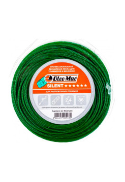 Леска 2.4мм 86м silent Oleo-Mac 6304-0148