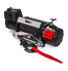 Электрическая лебедка с синтетическим тросом T-Max HEW-9500 X Power 12В W1341