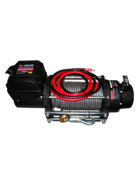 Электрическая лебедка 12В Автоспас ЛПЭ56ВИ Бизон W1835
