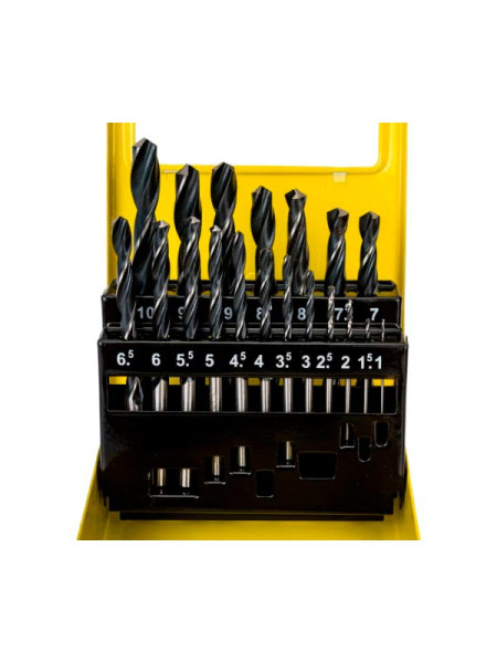 Набор сверл по металлу Professional 1-10 мм, HSS-R, сталь М2, 19 шт. Stayer 29602-H19-M_z01