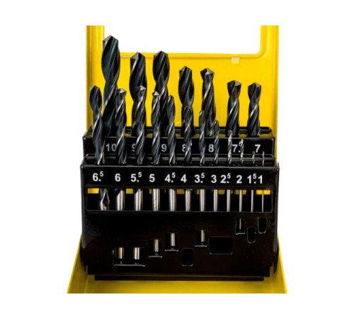 Набор сверл по металлу Professional 1-10 мм, HSS-R, сталь М2, 19 шт. Stayer 29602-H19-M_z01