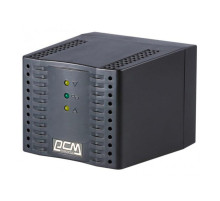 Стабилизатор напряжения Powercom черный TCA-3000 BL