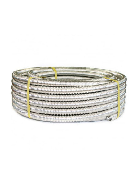 Гофрированная труба Stahlmann из нержавеющей стали SS304 20А, отожженная 20м 2217464