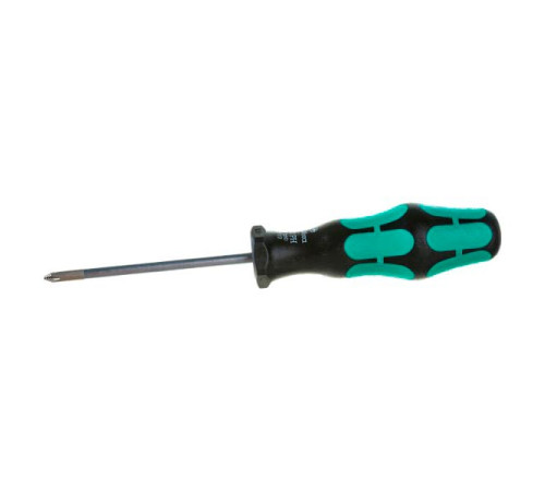 Крестовая отвёртка Wera 350 PH SB PH1x80 мм, на подвесе WE-100051