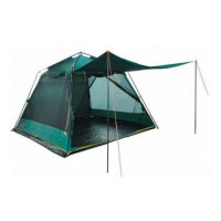 Палатка Tramp Bungalow Lux Green зеленый TRT-85