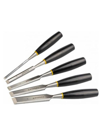 Набор стамесок Stayer Max-Cut с пластмассовой рукояткой, 5шт 1820-H5_z01