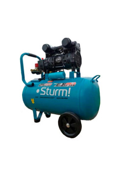 Компрессор Sturm безмасляный, бесшумный, профессионал, 1500Вт AC93250OL