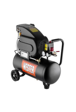 Компрессор Wester WK1800/24C поршневой масляный, 1800 Вт, 208л/мин, 8бар 631633