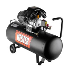 Компрессор Wester WK2200/100PRO поршневой масляный, 2200 Вт, 330л/мин, 8бар 631637