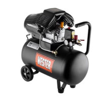 Компрессор Wester WK2200/50PRO поршневой масляный, 2200 Вт, 330л/мин, 8бар 631636