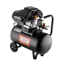 Компрессор Wester WK2200/50PRO поршневой масляный, 2200 Вт, 330л/мин, 8бар 631636