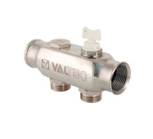 Коллектор из нержавеющей стали VALTEC 50 мм, 1х10 выходов, 3/4 Евроконус VTc.505.SS.060510