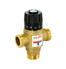 Термосмесительный клапан Uni-Fitt Н 1" 20-43 С, Kvs 1.6 смешение боковое 351G0140