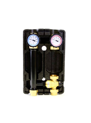 Насосно-смесительная группа Uni-Fitt DN25 с термосмесителем, без насоса 491B2500