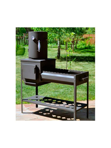 Мангал с коптильней PALITRA TECHNOLOGY Профи 50433-2-ST3