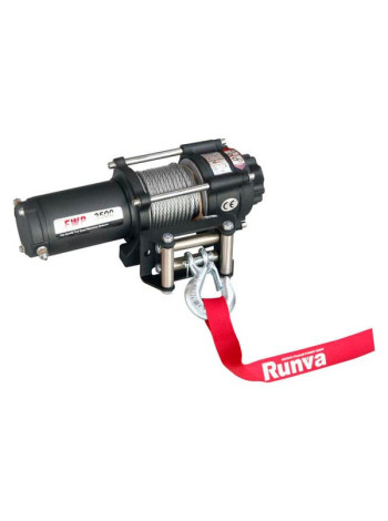 Электрическая лебёдка RUNVA 12V 3500A lbs 1588 кг EWP3500A