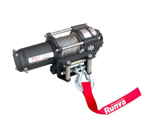 Электрическая лебёдка RUNVA 12V 2500A lbs 1140 кг EWP2500A
