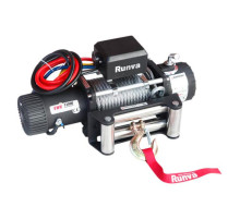 Электрическая лебёдка RUNVA 24V 12000 lbs 5443 кг стальной трос EWX12000S24V