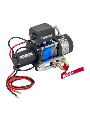 Автомобильная электрическая лебёдка RUNVA 12V EWX5000SR 2268 кг синтетический трос EWX5000SR