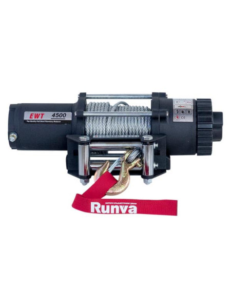 Электрическая лебёдка RUNVA 12V 4500A lbs EWT4500A