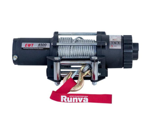 Электрическая лебёдка RUNVA 12V 4500A lbs EWT4500A
