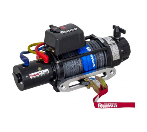 Автомобильная электрическая лебёдка RUNVA 12V 11000 lbs 5000 кг EWB11000SSR