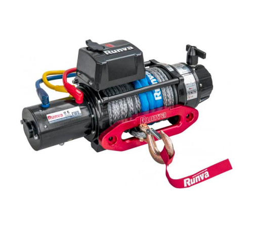 Автомобильная электрическая лебёдка RUNVA 12V 9500 lbs 4350 кг EWB9500SSR