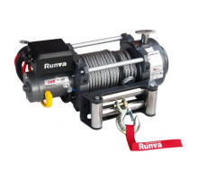 Электрическая лебёдка RUNVA индустриальная 24V 15000 lbs 6800 кг EWN15000U24V