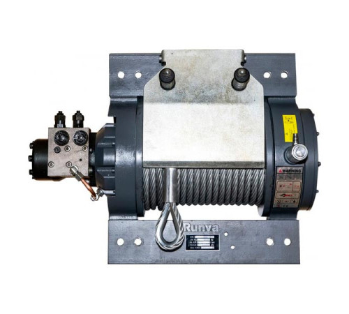 Гидравлическая лебёдка RUNVA 17600 lbs 8000 кг HWH080