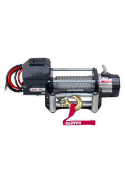 Автомобильная электрическая лебёдка RUNVA 12V Magnum 9000 lbs 4200 кг стальной трос EWG9000U