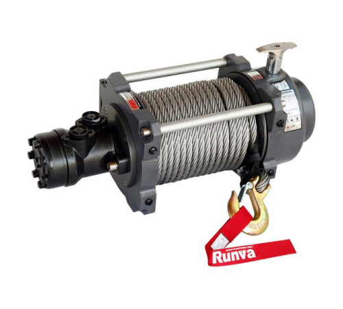 Гидравлическая лебёдка RUNVA 15000 lbs 6800 кг HWN15000YD