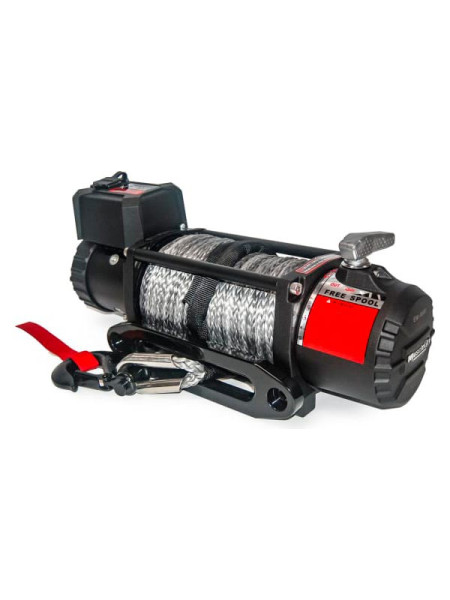 Автомобильная лебедка T-Max Musclelift 9500 12В с синтетическим тросом W2007