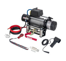 Электрическая лебёдка RUNVA 12V 12500 lbs 5670 кг стальной трос EWV12500S