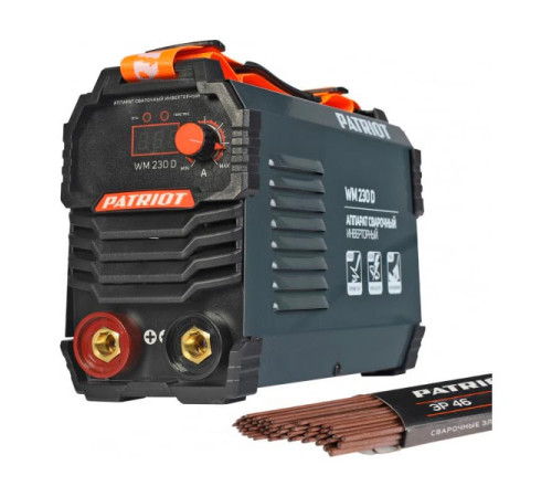 Cварочный инверторный аппарат Patriot WM230D MMA с маской 311D 605302290