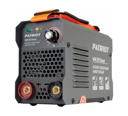 Cварочный инверторный аппарат Patriot WM 201Smart MMA с маской 311D 605302294