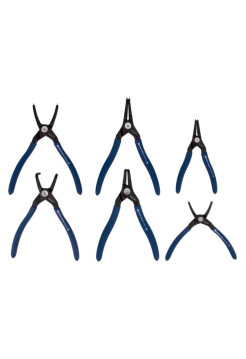 Набор съемников стопорных колец NORGAU 10-60 мм, 6 пр. 071508016