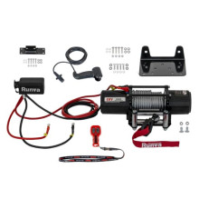 Электрическая лебёдка RUNVA 12V 6000 lbs 2722 кг стальной трос EWV6000S