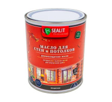 Масло для стен и потолков Sealit Wall & Ceiling oil 5 л, бесцветное, 17-010