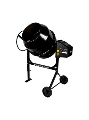 Бетоносмеситель QUATTRO ELEMENTI Gravity 160 (700 Вт, 160 л, 27 об/мин., замес 70 л, полиамидный венец) 916-011