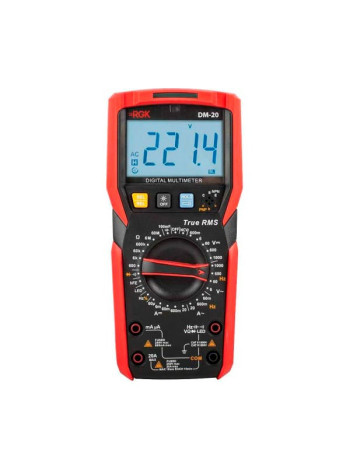 Цифровой мультиметр RGK dm-20 с поверкой 779647