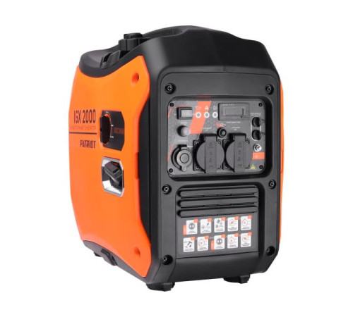 Инверторный генератор Patriot iGX 2000, 1.8/2.0 кВт, уровень шума 58 dB 471102320