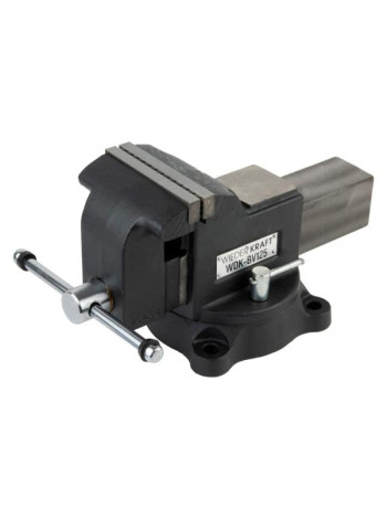 Профессиональные слесарные тиски WIEDERKRAFT поворотные, с наковальней, 125 мм WDK-BV125