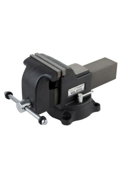 Профессиональные слесарные тиски WIEDERKRAFT поворотные, с наковальней, 150 мм WDK-BV150