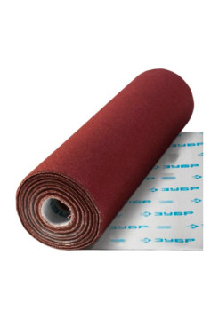 Шлиф-шкурка № 4 водостойкая на тканевой основе в рулоне (800 мм; 30 м) Зубр 3550-004_z01